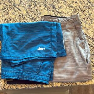 Men’s Pelagic Evolve Hybrid Shorts-Set of 2-
Sz.34-Blue & Gray
